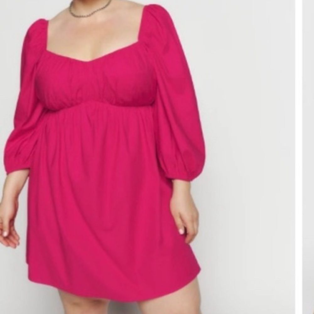 New Reformation Pink Farley dress